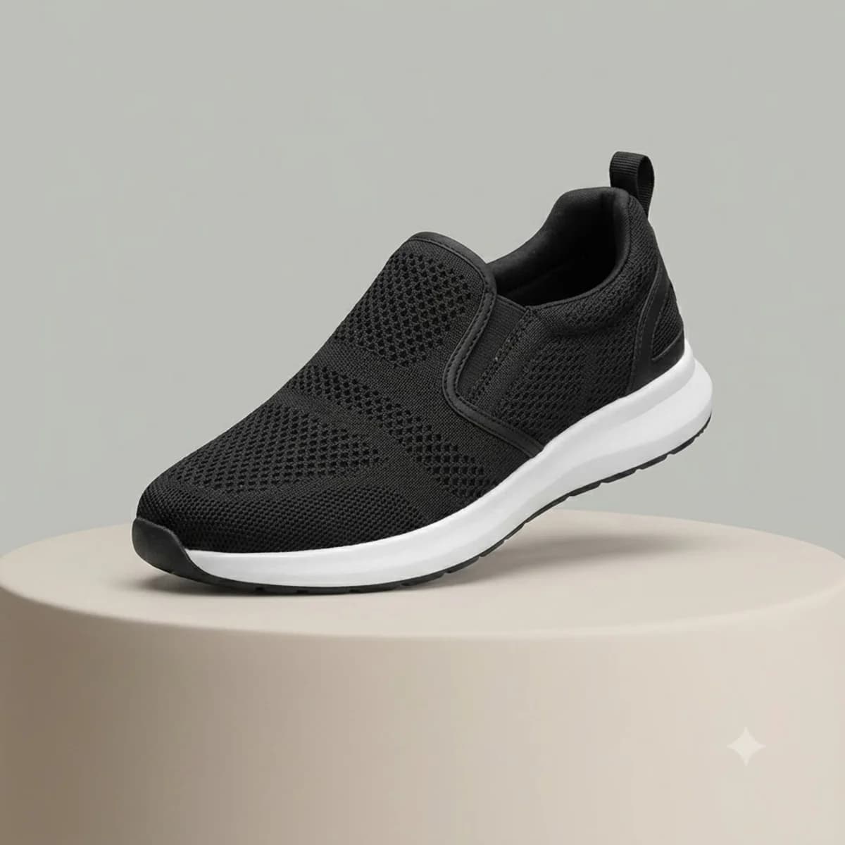 Black High-Top Urban Sneakers