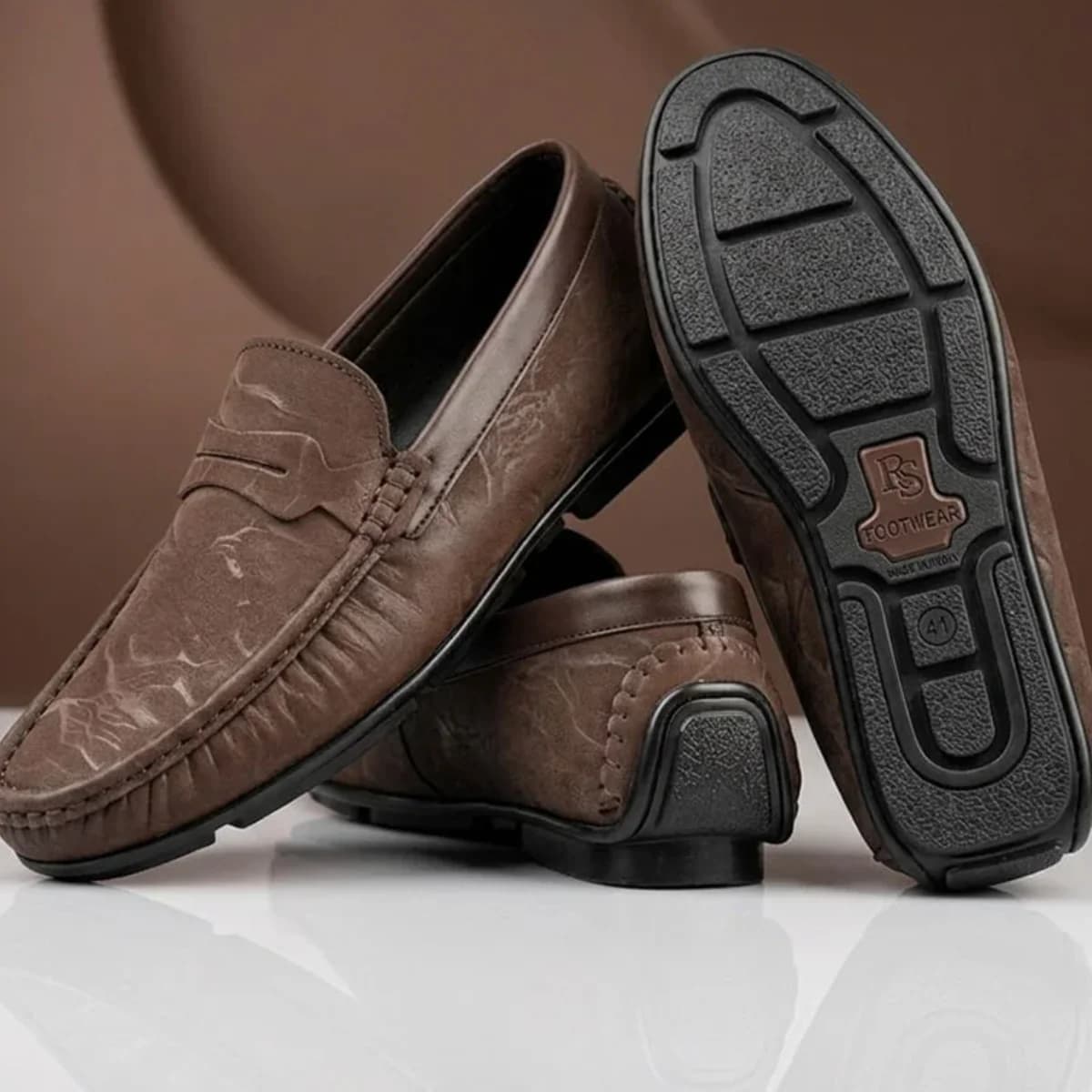 SoftShine Sadel Loafer Chocolate — view 3