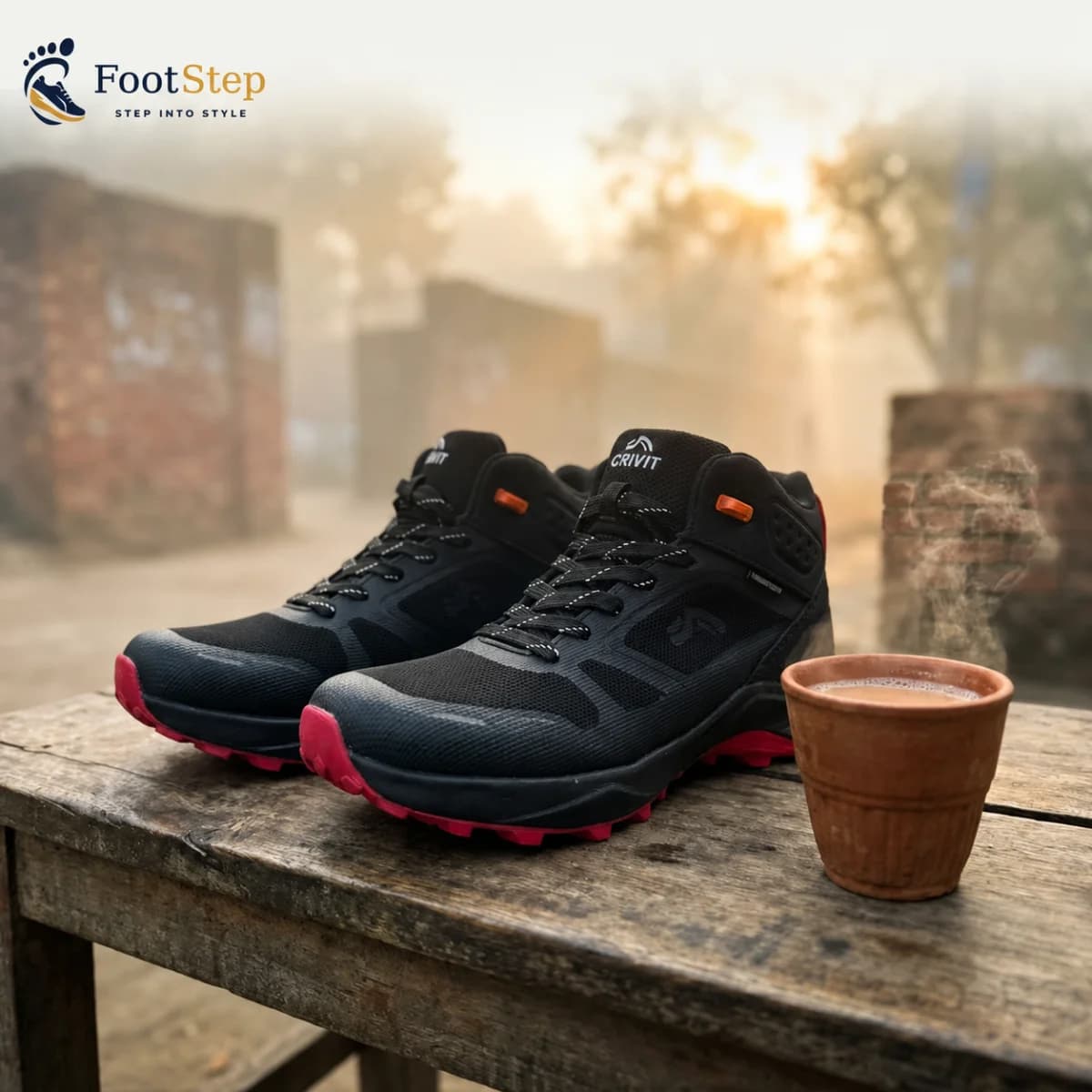 Crivit Waterproof Hiking Boot Black — view 4