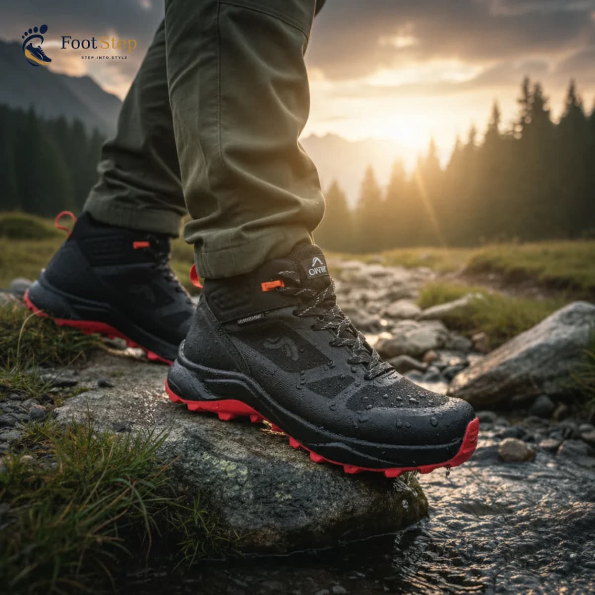 Crivit Waterproof Hiking Boot Black — view 5