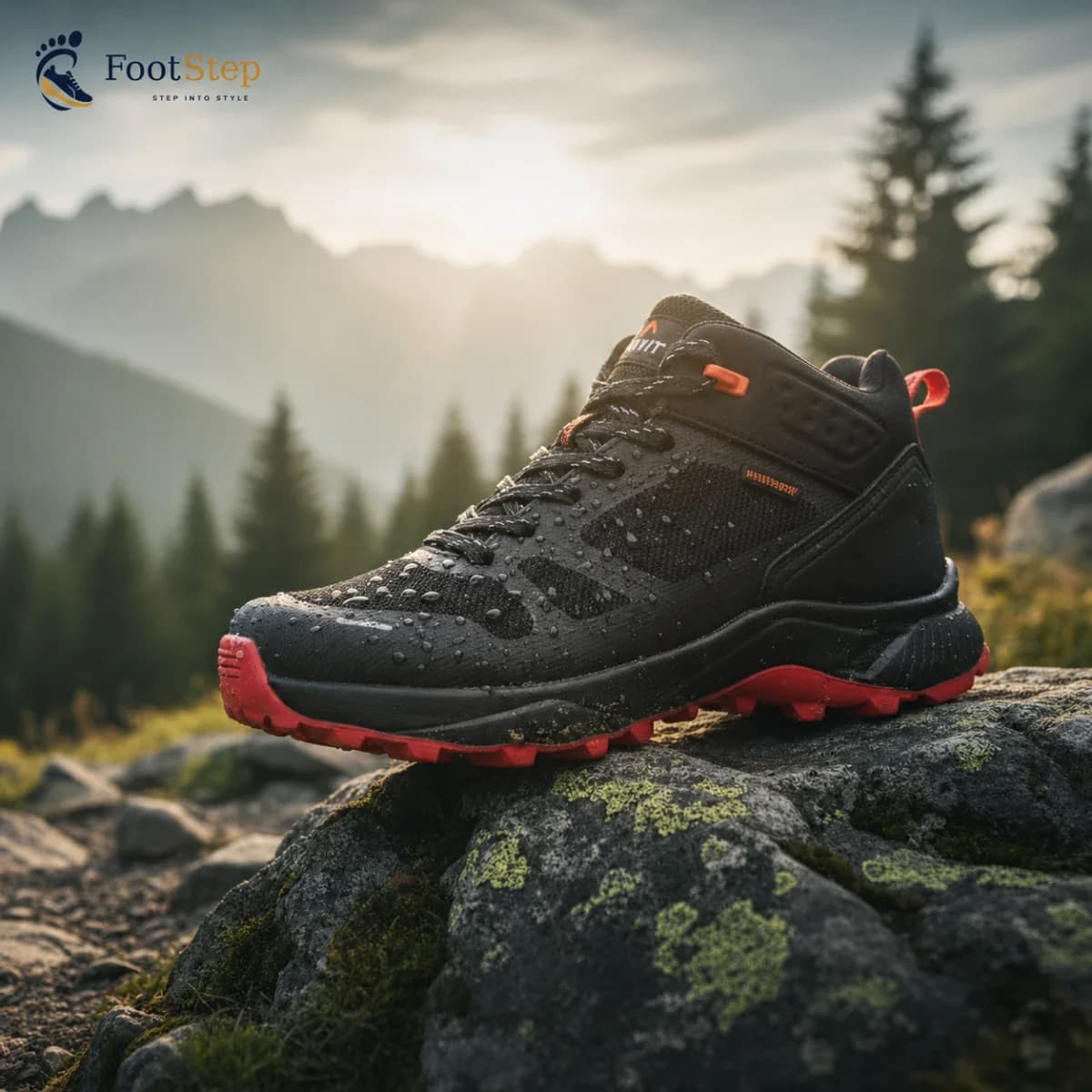 Crivit Waterproof Hiking Boot Black — view 3
